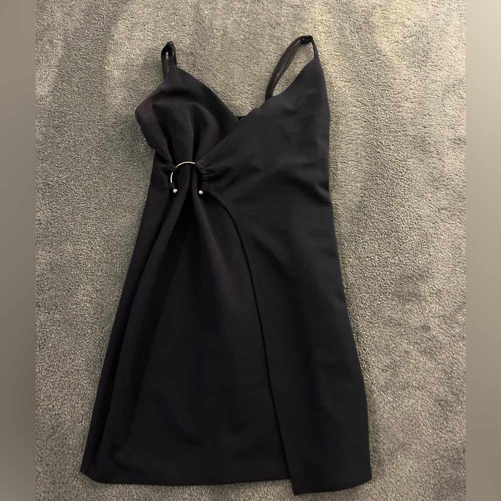 navy blue homecoming/ formal dress, dress size 3 (fits XS-S)